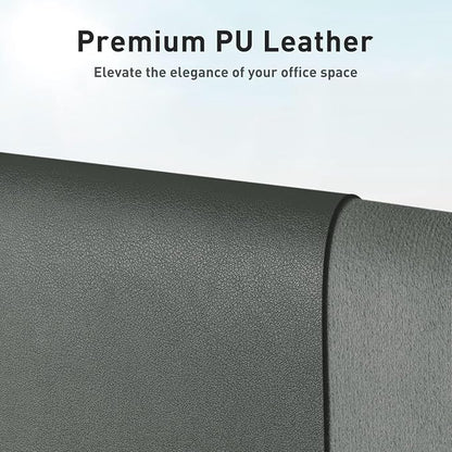 Aothia Leather Desk Pad Protector, Large Mouse Pad, Office Desk Mat, Non-Slip - Image 2