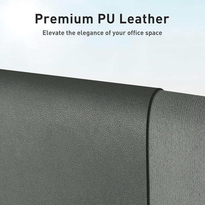 Aothia Leather Desk Pad Protector, Office Desk Mat, Large Mouse Pad, Non-Slip - Image 2