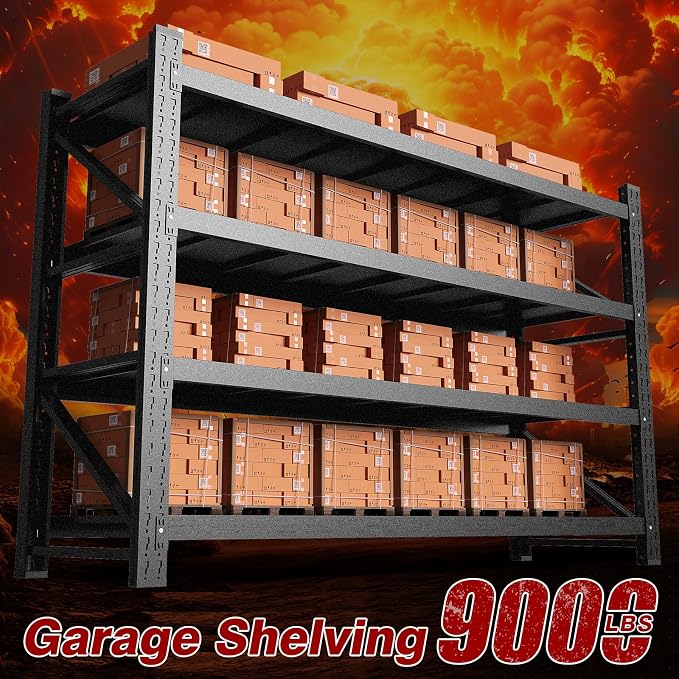 9000LBS Metal Steel Storage Shelves - Image 4