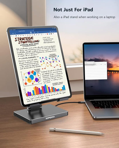 iPad USB C Hub Stand, 9-in-1 Multiport Adapter - Image 8
