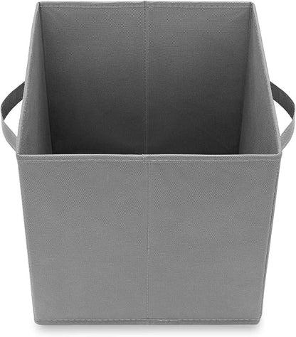 Casafield Set of 6 Collapsible Fabric Cube Storage Bins, Cubby Organizers & More - Image 4