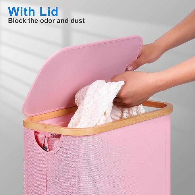 efluky Slim Laundry Basket - Image 4
