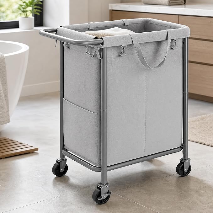 SONGMICS HOME Rolling Laundry Basket - Image 2