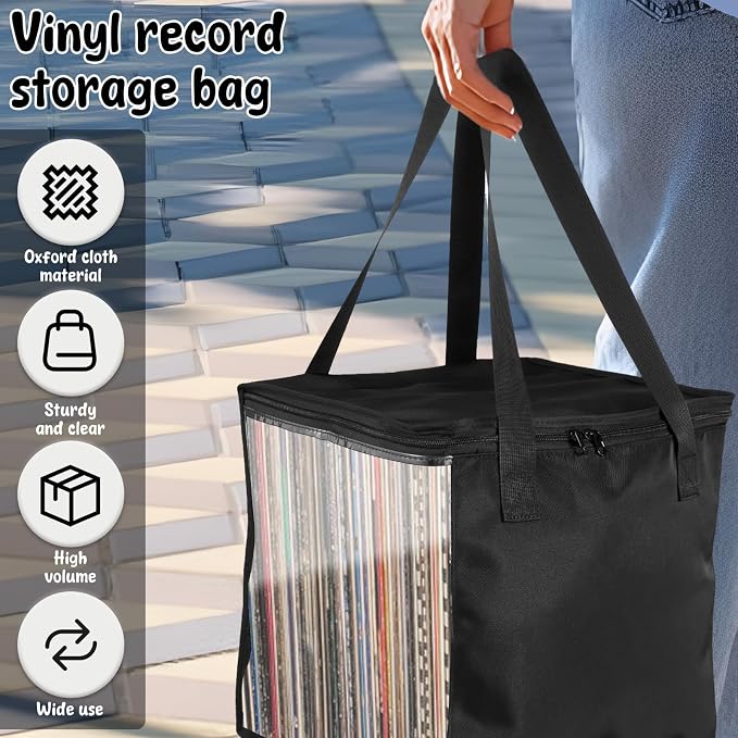 1/4 Pcs Vinyl Record Storage Box - Image 2