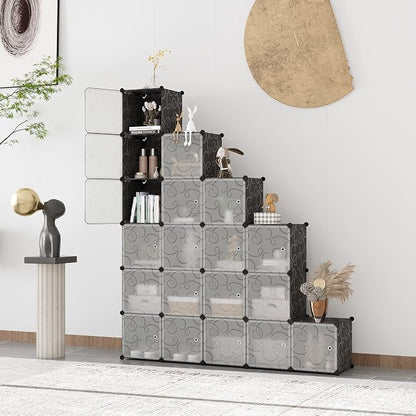 C&AHOME Cube Storage Organizer, 20-Cube Storage Shelving - Image 5