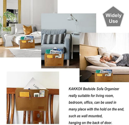Bedside Caddy, Sofa Caddy, Storage Organizer Pocket - Image 4