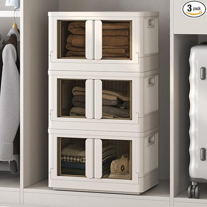 FLEXIMOUNTS 110 QT Stackable Storage Bins by FLEXIMOUNTS