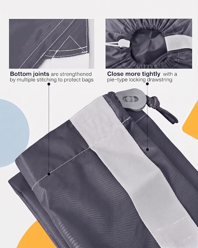 HOMEST 2 Pack XL Wash Me Travel Laundry Bag - Image 5