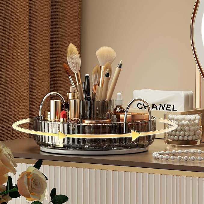 YCIA&DONE Rotating Makeup Organizer by YCIADONE