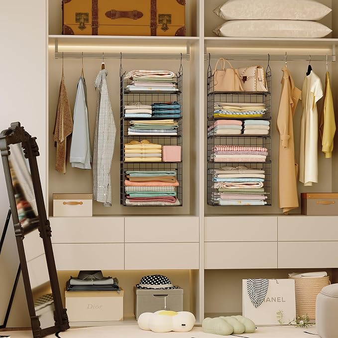 X-cosrack Closet Hanging Organizer Shelves - Image 4