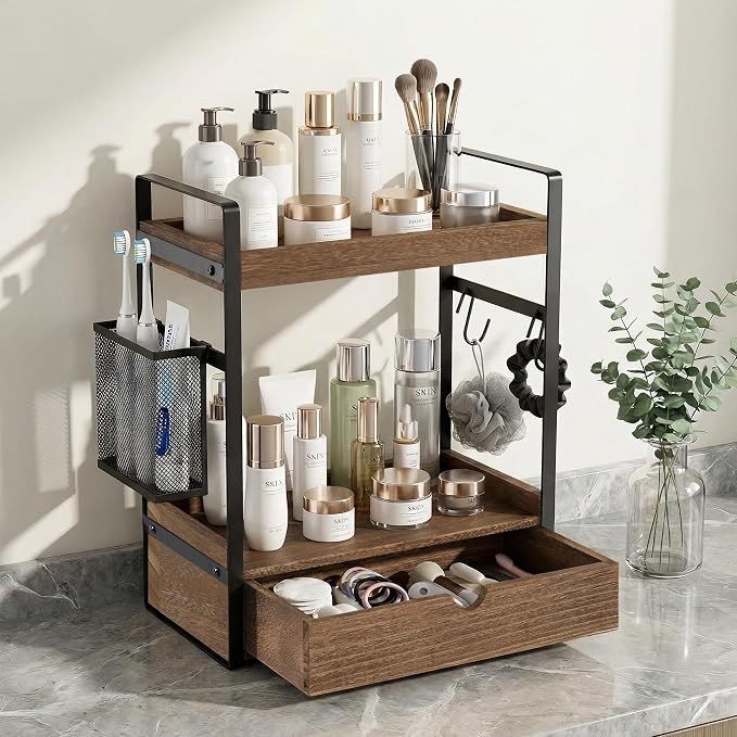 2-Tier Bathroom Counter Organizer - Image 2