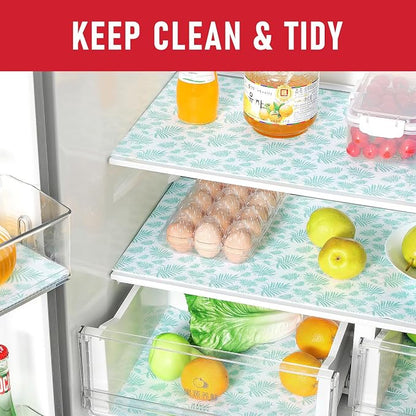 Cooyes Absorbent Refrigerator Liners, Non Slip Fridge Bin Liners and Mats - Image 2