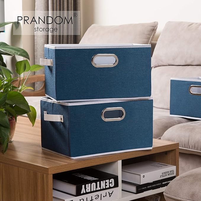 PRANDOM Larger Collapsible Storage Bins - Image 2