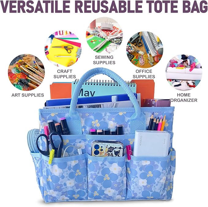 Cupohus Art Organizer Craft Storage Tote Bag - Image 2
