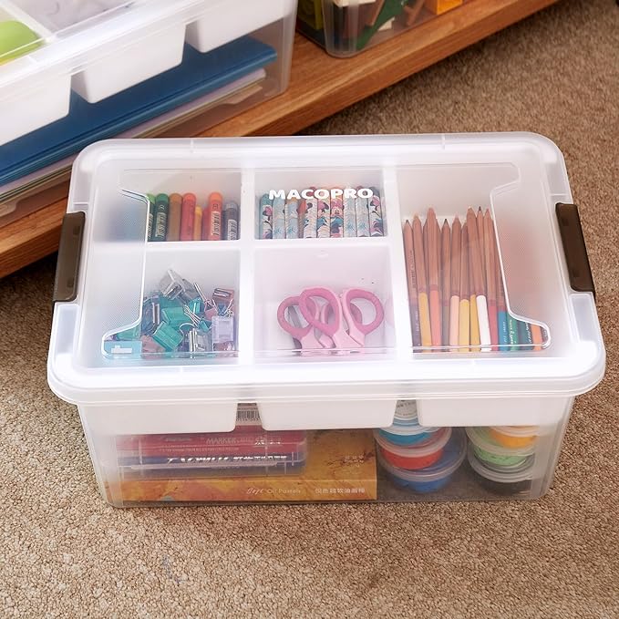 MACOPRO 17 QT Plastic Storage Box - Image 2