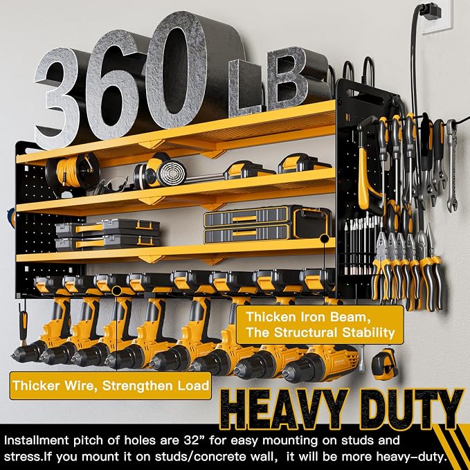 Power Tool Organizer Wall Mount - Image 5