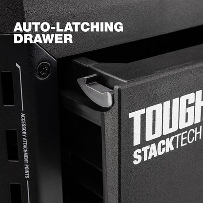 ToughBuilt StackTech 1 Drawer Tool Box, Heavy-Duty Portable Tools Chest - Image 6
