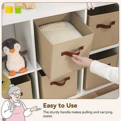 GRANNY SAYS Cube Storage Bins, 11 Inch Cube Storage Organizer - Image 5