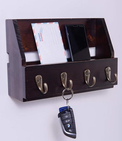 Flintar Wall Mount Key and Mail Holder - Image 2