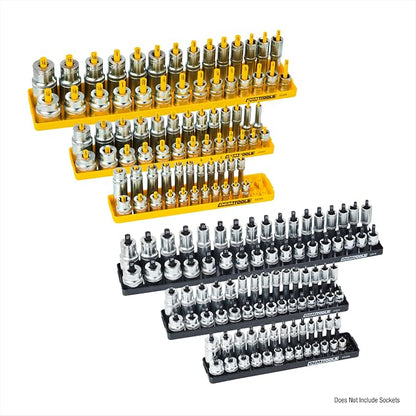 OEMTOOLS 22238 6 Piece SAE and Metric Socket Tray Set, SAE and Metric Socket - Image 4
