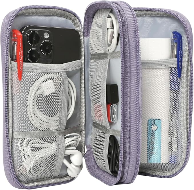 CAAORDKSO Cord Organizer Bag, Travel Cable Organizer Case Waterproof - Image 3