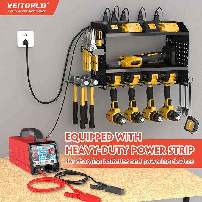 Veitorld Power Tool Organizer Wall Mount - Image 3