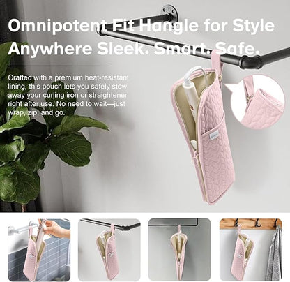 Hot Tools Organizer Heat Resistant Mat Case Hair Tools Holder Travel Bag - Image 3
