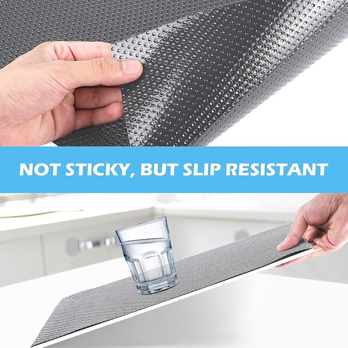 Drawer Liners, Waterproof Shelf Liner, Anti-Slip Non-Adhesive BPA Free Kitchen - Image 3
