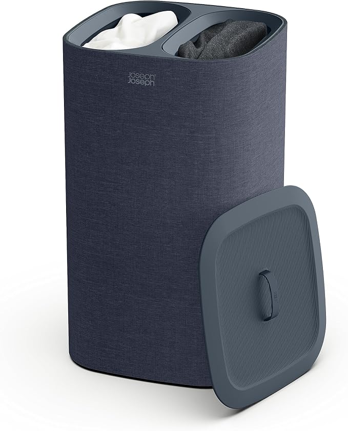 Joseph Joseph Tota 60 liter/15.8 gallon Laundry Hamper Separation Basket by JosephJoseph