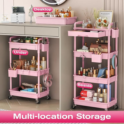 Goovilla Rolling Makeup Organizer Cart - Image 6