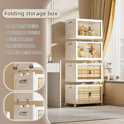 268 QT / 67 Gal Extra Wide Foldable Plastic Cabinet - Image 5