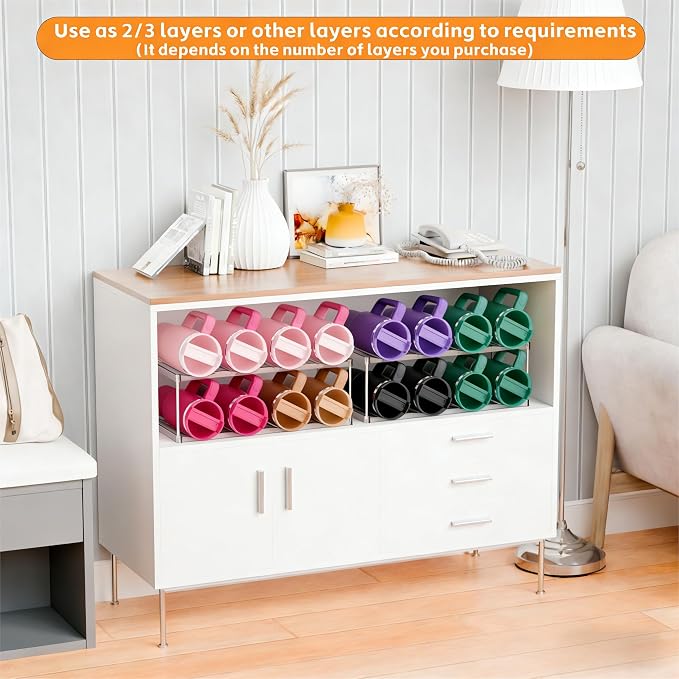 Stackable Water Bottle Organizer - Image 4