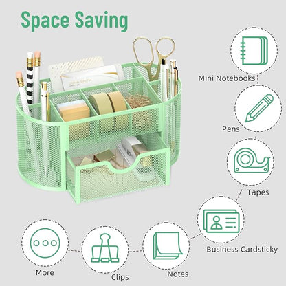SUPEASY Mesh Desk Organizer, Desk Accessories & Workspace Organizers - Image 4