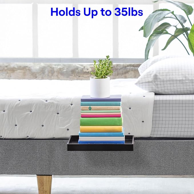 BedShelfie Bedside Shelf for Dorm Room Bunk Bed & Top Bunk, College Dorm Room - Image 5