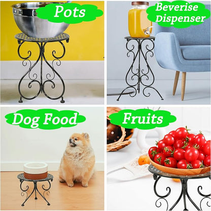 NAKUPE 4-Pack Metal Plant Stand - Image 6