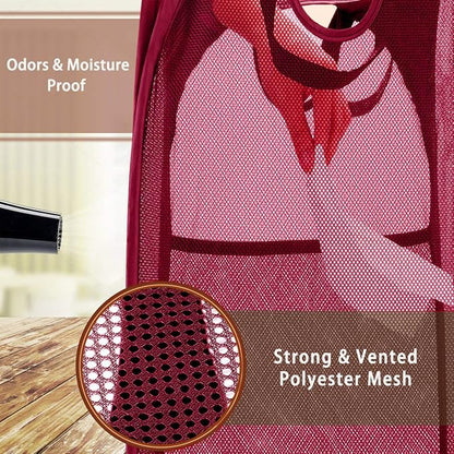 Strong Mesh Pop-up Laundry Hamper, Quality Laundry Basket - Image 4