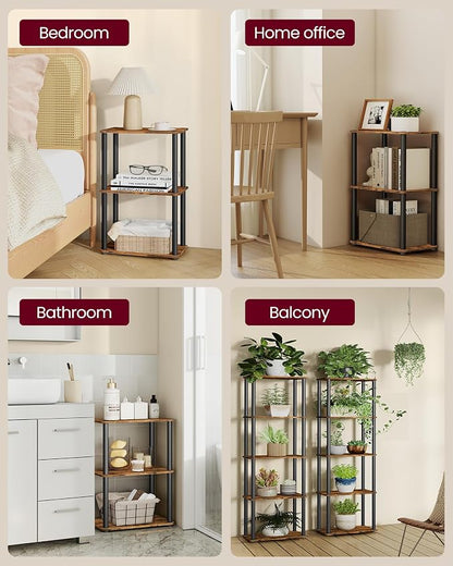 VASAGLE Superfast Toolless Assembly, 3-Tier Shelf - Image 5