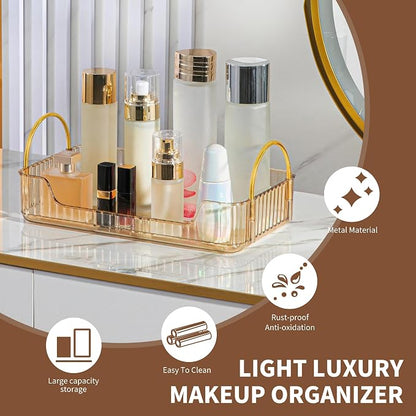 YCIA&DONE Bathroom Organizer Countertop, Makeup Storage, Skincare Cosmetic Tray - Image 4