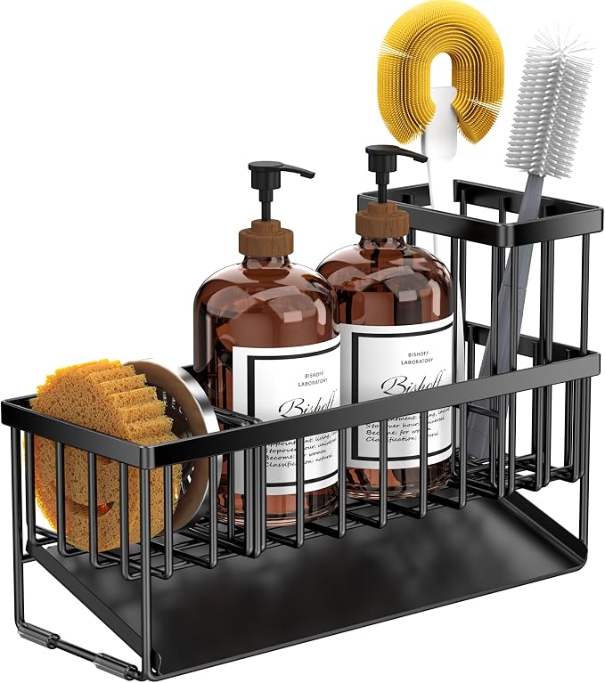 Cisily Extra Large Kitchen Sink Caddy Organzier - Image 6