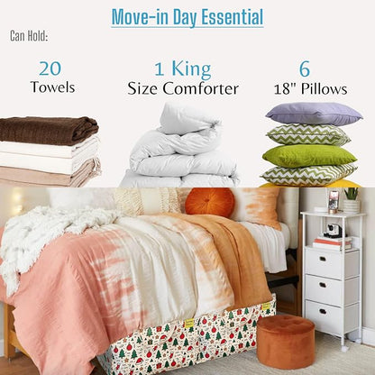 VENO 4 Pack Moving Bags and Large Christmas Decoration Storage Bins - Image 7