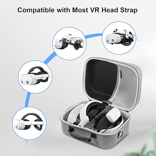 Large Carrying Case for Meta Quest 3/Quest 3S, Compatible - Image 4