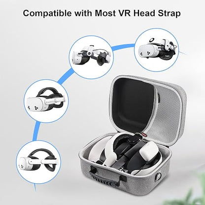 Large Carrying Case for Meta Quest 3/Quest 3S, Compatible - Image 4
