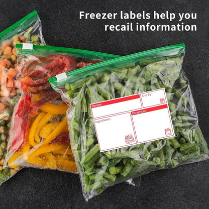 100pcs Labels for Freezer Bags Freezer Meal Labels - Image 9