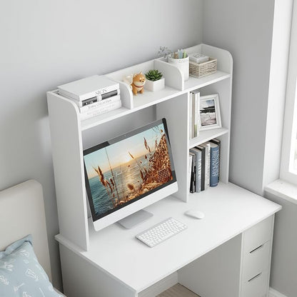 Tangkula Desktop Bookshelf, Countertop Storage Hutch - Image 5