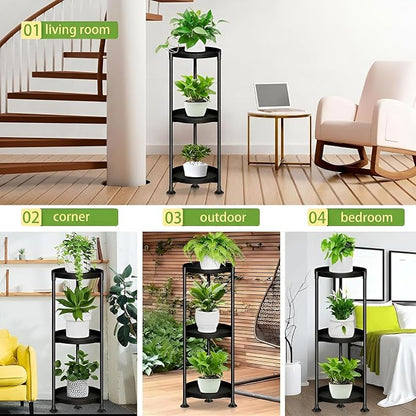 SYQ 3 Tier Plant Stand Indoor Outdoor - Image 2