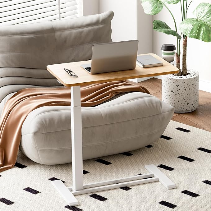 SANODESK Medical Adjustable Overbed Bedside Table - Image 3