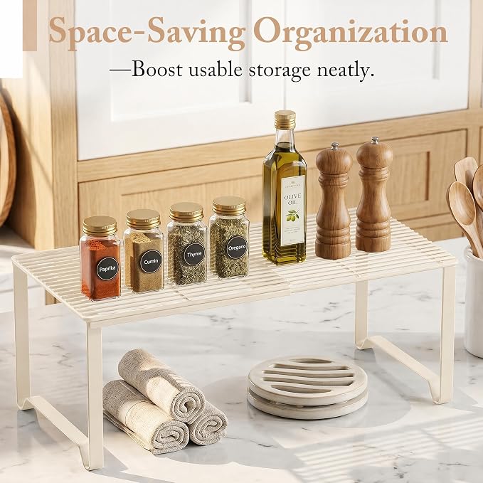 Extendable Metal Wire Shelf Organizer - Image 6