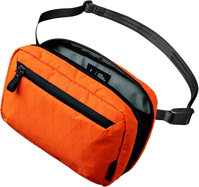ALPAKA Elements Tech Case Tech Pouch 2.1L Cable Bag Hot Orange X-Pac RVX21 | by ALPAKA