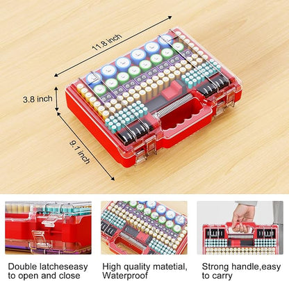 Battery Organizer Storage Holder Box Case - Image 6