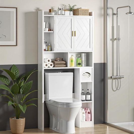 VECELO Over The Toilet Storage Cabinet, Storage Cabinet Over Toilet by VECELO